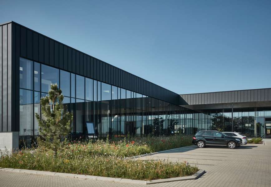 DS Nordic Click Seam clads Office Building of the Year 2020, Ørstedsvej 16, 8660 Skanderborg
